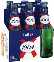 Kronenbourg 1664 Pale Lager 6pk 12oz Bottles